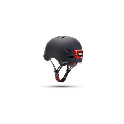 Casco Youin LED Frontal/Trasera Talla M Negro (MA1010M)