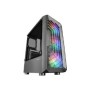 Semitorre Mars Gaming S/F FRGB USB2/3 ATX Negra (MCTOR)