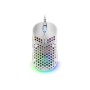 Ratón Mars Gaming RGB USB-A 12800dpi Blanco (MM55W)