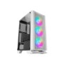 Caja Mars Gaming RGB S/F USB2/3 mATX Blanca (MC400W)