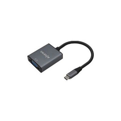 Adaptador AISENS USB-C/M a VGA/H 15cm Gris (A109-0691)