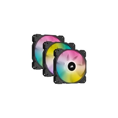 Ventilador Corsair SP120 RGB Kit 3 Negro(CO-9050109-WW)