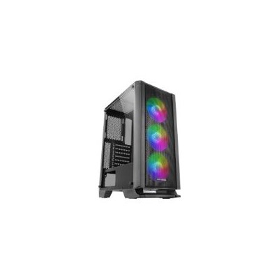 Semitorre Mars Gaming FRGB S/F USB 2/3 ATX Negra (MCC)