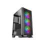 Semitorre Mars Gaming FRGB S/F USB 2/3 ATX Negra (MCC)