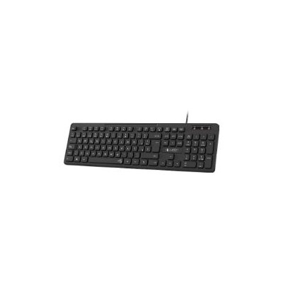 Teclado SUBBLIM Slim Silencioso Negro (SUBKBC-0SSK50)