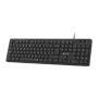 Teclado SUBBLIM Slim Silencioso Negro (SUBKBC-0SSK50)