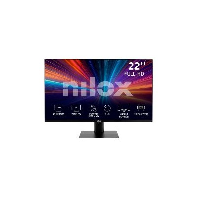 Monitor NILOX 22" LED VA FHD Negro (NXM22FHD11)