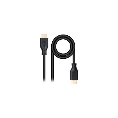 Nanocable HDMI A/M/ a HDMI A/M 50cm Negro (10.15.3900)