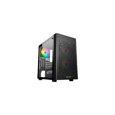 Caja Abysm Danubio Inva MX202 RGB mATX Negra (AB123011)