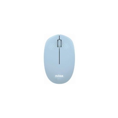 Ratón NILOX Wireless 1000dpi Azul Claro (NXMOWI4012)