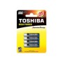 Pack 4 Pilas Toshiba AAA Alcalinas LR03 1.5V(R03AT BL4)