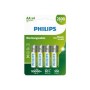 Pack 4 Pilas Philips AA Recargables 1.2V (R6B4B260/10)