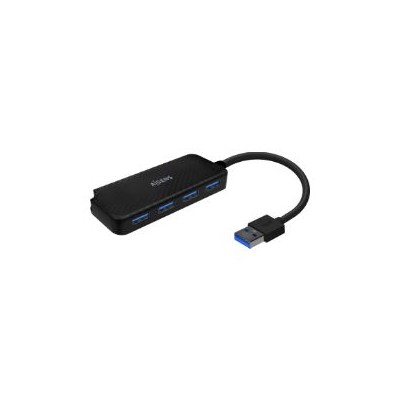 Hub AISENS USB-A 3.0 a 4xUSB-A 3.0 Negro (A106-0713)