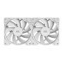 Kit 2x Ventilador Mars Gaming 120mm Blanco (MFPWMX2W)