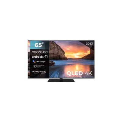 TV CECOTEC VQU11065Z+ 65" QLED 4K UHD Negro (02608)