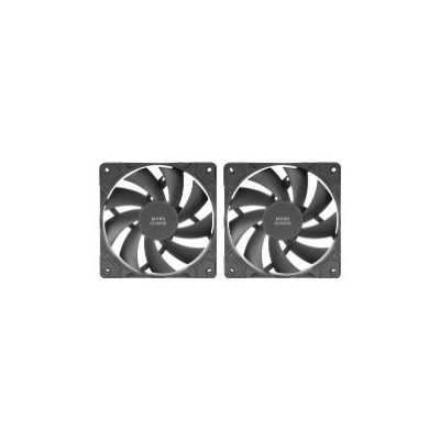 Ventilador Mars Gaming MF-PROX2 Negro 2Unidad.(MFPROX2)