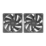 Ventilador Mars Gaming MF-PROX2 Negro 2Unidad.(MFPROX2)