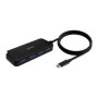 Hub AISENS USB-C 3.0 a 4xUSB-A 3.0 Negro (A109-0716)