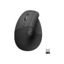 Ratón Vertical LOGITECH Ergo Zurdos Gris (910-006474)