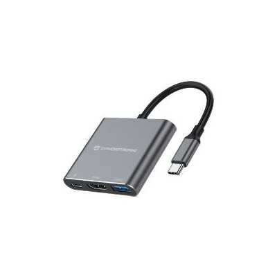 Adaptador CONCEPTRONIC USB-C a HDMI/USB-A/C (DONN18G)