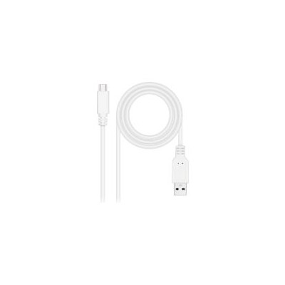 Nanocable USB-A/M a USB-C/M 1.5m (10.01.4001-L150-W)