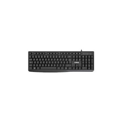 Teclado NILOX USB 1.5m Español Negro (NXKBE000013)