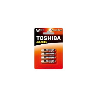 Pack 4 Pilas Toshiba AAA Alcalinas LR03 (594922 BL4)