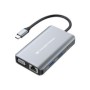 Adaptador CONCEPTRONIC USB-C 7en1 100W Gris (DONN21G)