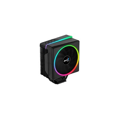 Ventilador CPU AEROCOOL 120mm 145W RGB Negro (CYLON4)