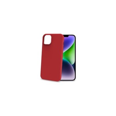 Funda CELLY Cromo iPhone 15 Plus Roja (CROMO1055RD)