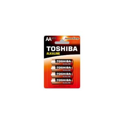 Pack 4 Pilas Toshiba AA Alcalinas LR6 1.5V (594908 BL4)