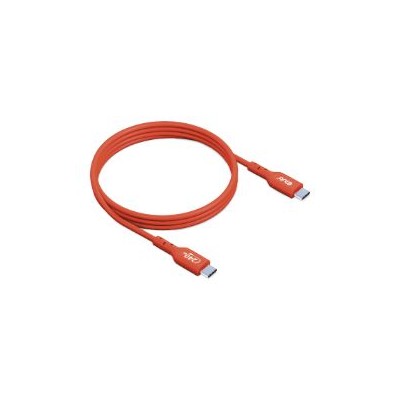 Cable Club 3D USB-C/M a USB-C/M 1m Naranja (CAC-1511)