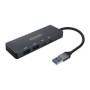 Hub AISENS USB-A a 2xUSB-A 2xUSB-C Gris (A106-0746)