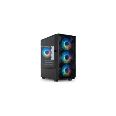 Caja Gaming TooQ Seizure USB2/3 mATX Negra (TQGCC901-B)