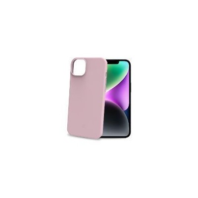 Funda CELLY Planet Eco iPhone 15 Rosa (PLANET1053PK)