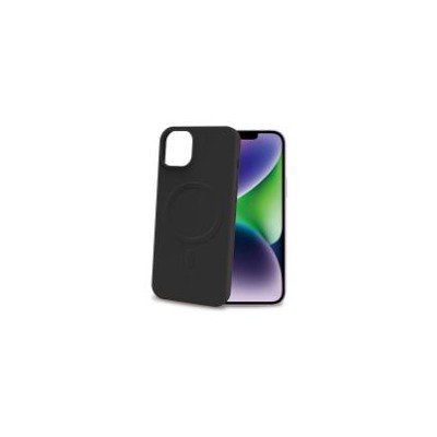 Funda CELLY Cromomag iPhone 15+ Negra (CROMOMAG1055BK)