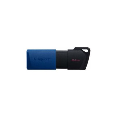 Pendrive Kingston 64Gb USB-A 3.2 Negro/Azul (DTXM/64GB)