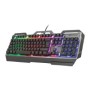 Teclado Gaming Trust GXT 856 Torac USB LED RGB (23742)