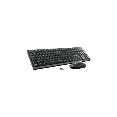 Teclado+Raton EQUIP Life RF Óptico Negro (EQ245221)