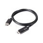 Cable Club 3D DP 1.4/M a HDMI 2.0/H 2m Negro (CAC-1082)