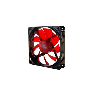 Ventilador NOX Coolfan 120mm Negro/Rojo (NXCFAN120LR)