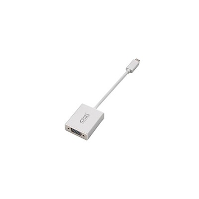 Nanocable USB-C/M a VGA/H 10cm Plata (10.16.4101)