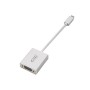 Nanocable USB-C/M a VGA/H 10cm Plata (10.16.4101)