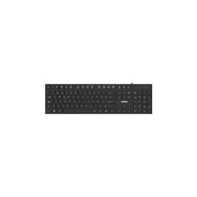 Teclado NILOX USB 1.5m Español Negro (NXKBE000012)