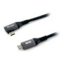 Cable EQUIP USB-C/M a USB-C/M 1m Negro (EQ128891)