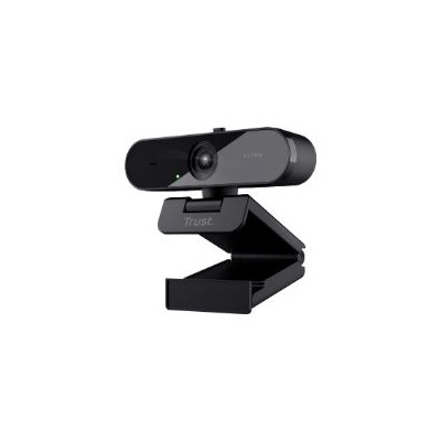 WebCam Trust TW-200 FHD USB Micrófono Negra (24734)