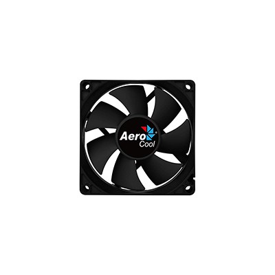 Ventilador AEROCOOL Force 120mm Negro (FORCE12BK)