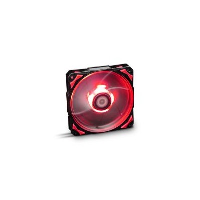 Ventilador NOX HFAN 120mm RGB Rojo (NXHUMMERF120LR)