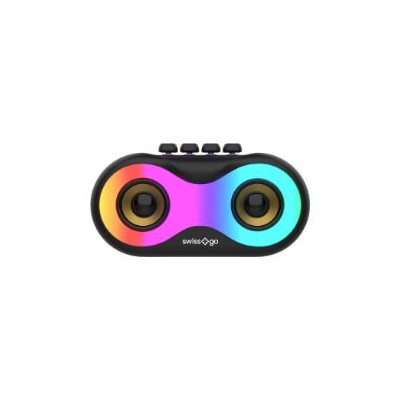 Altavoz SWISS GO Wali Bluetooth RGB USB-C (SWI303272)