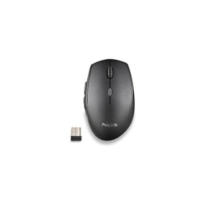 Ratón NGS Bee Wireless hasta 1600dpi Negro (BEEBLACK)